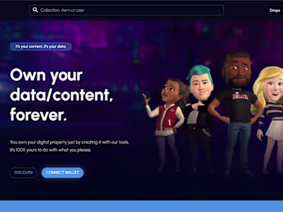 NFT Exchange Market Platform Website