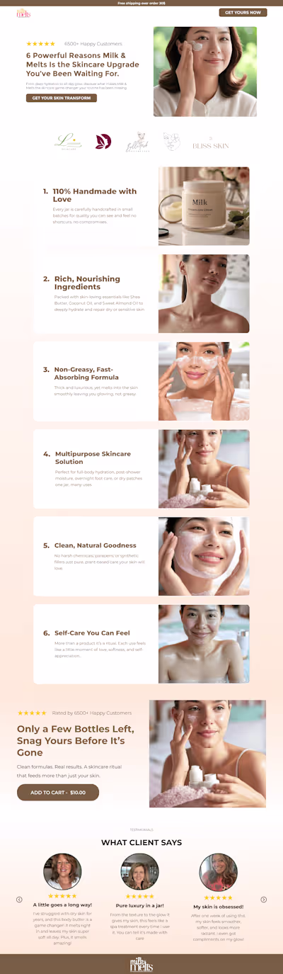 Listicle Page (Replo-Ready Design)