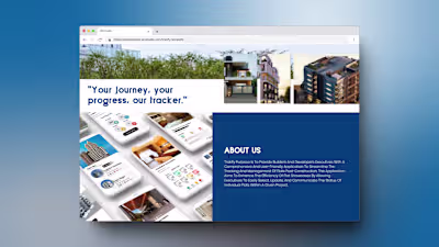 Trakify: Website UI Design & Development