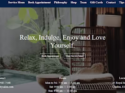 Parlour Website
