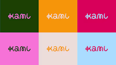 KAMI | Brand Design, Graphic Design