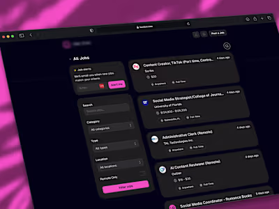 Development of Kardow.com Job Board Builder Platform