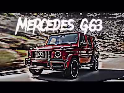 Mercedes G63 😈Amg -Edit 😎👹 // G.T061 Studio // #mercedes #vi…