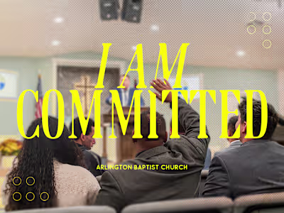 I Am Committed: Church Theme Design