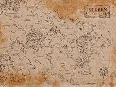 RPG Map (Country) — Isteren