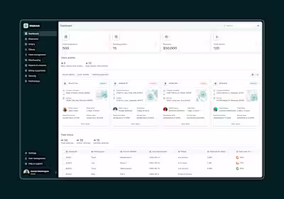 Shiptrack: Shipment Management Web App SaaS Dashboard