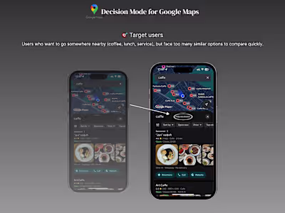Enhancing Google Maps: Decision Mode for Better User Navigation
