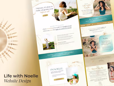 Spiritual Teaching | Full Website Design