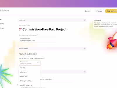 Contra Paid Projects