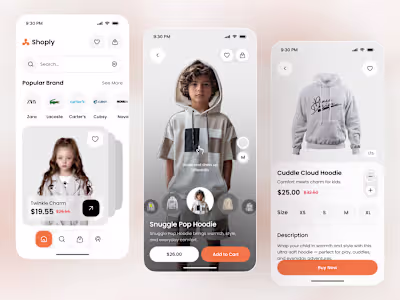 Kids Fashion E-commerce App