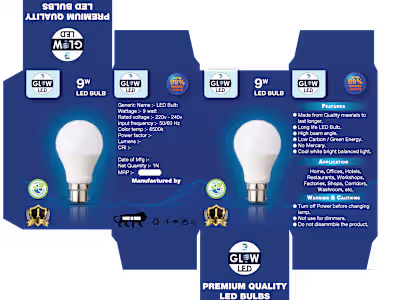 Led Bulb Packaging Design