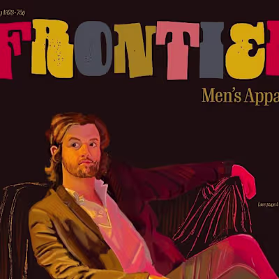 Mock-Magazine ad Digital Painting