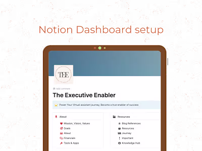 📌 Notion Dashboard