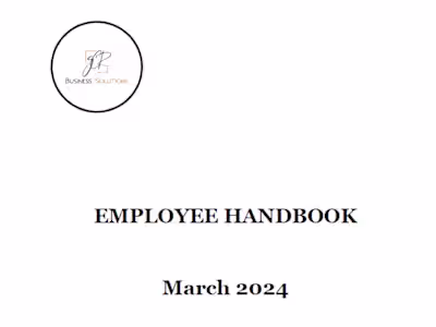 Employee Handbook