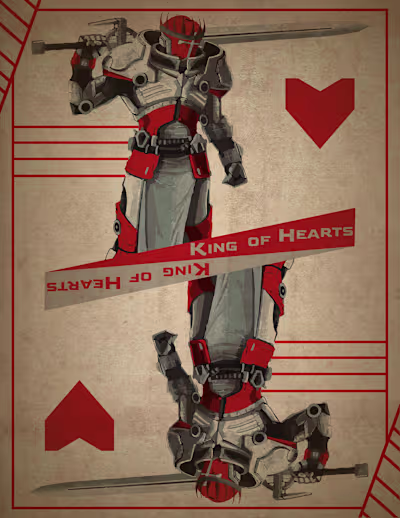Cyberpunk Royal Flush
