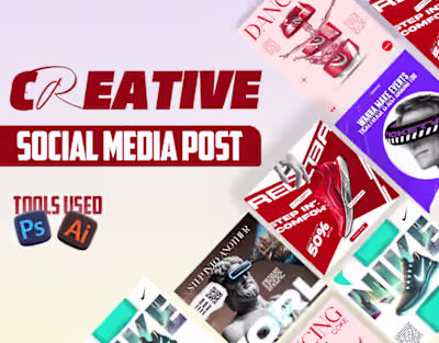 Creative social media poster for brands :: Behance