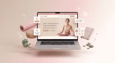 Kajabi Website for Sereniti - Yoga & Wellness Membership Brand