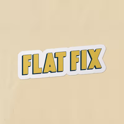Flat Fix Logo Design