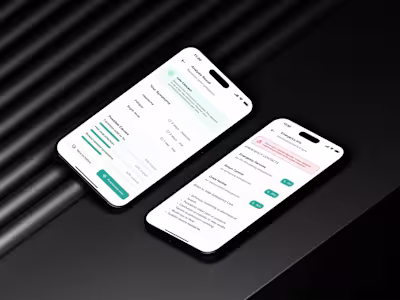 AI Symptom Checker a Mobile App Design 🩺✨ Health products s...