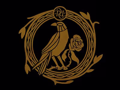 Raven's Rose Band Logo Design