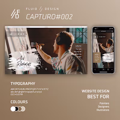 Web Design - CAPTURO#002