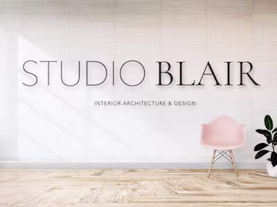 Portfolio Studio Blair | Re-brand
