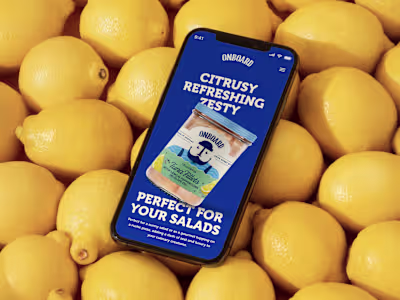 E-commerce Design for Onboard