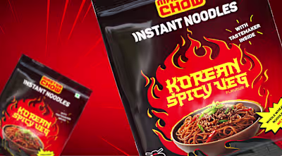 Packaging That Pops: Master Chow Instant Noodles