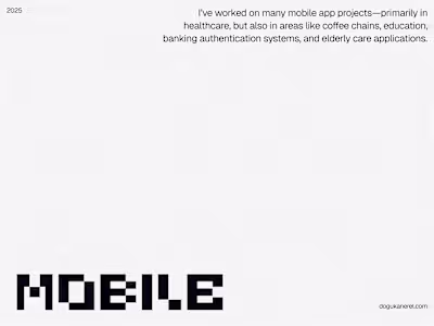 Mobile Apps