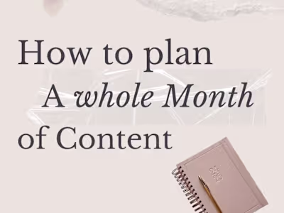 🚀 30-Day Social Media Content Calendar Challenge 📅