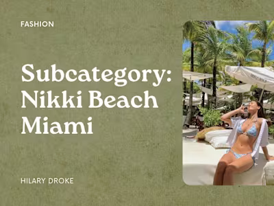 Shop Nikki Beach: Skincare Subcategory