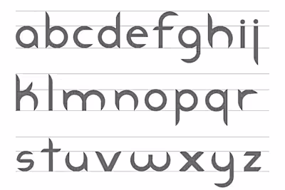 Typography Design For Edwards College Design Hallway