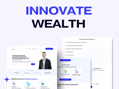 Financial Education Website