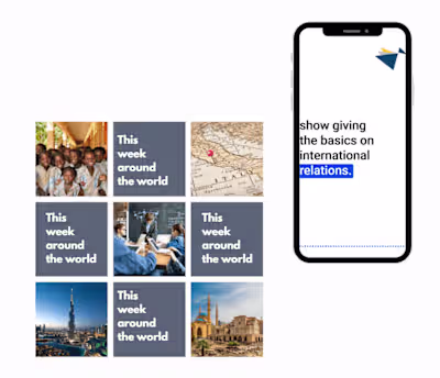 Educational content for online course