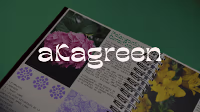 Visual Identity System - aKagreen