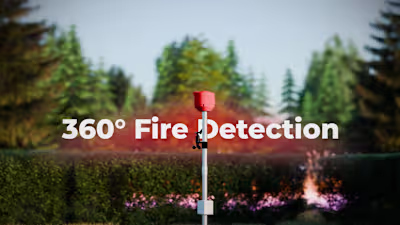 3D Fire Turret Motion Graphic Video