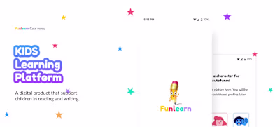 Kids’ Learning App: Boosted Engagement Through Playful UX