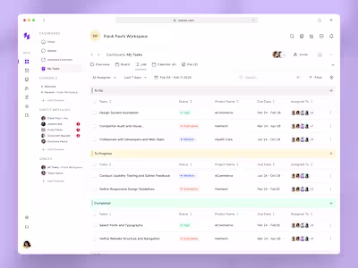 Optimized UI/UX Task Management for Enhanced SaaS Efficiency