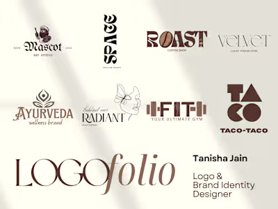 LOGOfolio By TanishaJain - Tanisha Jain