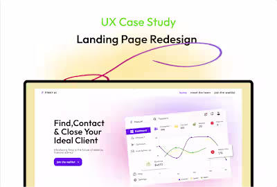 How I redesigned a website for a Y-Combinator startup FINNY AI