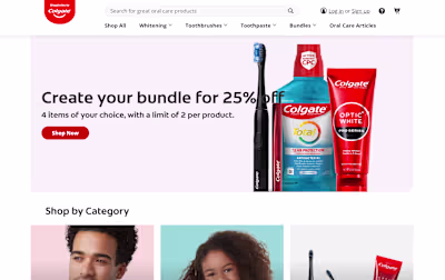 Colgate Shop Smiles Tool Development