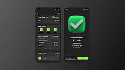 Vaultly Finance Dashboard Development