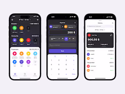 Mobile App Design for Budget Management