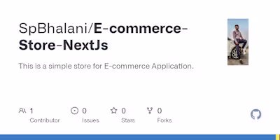 SpBhalani/E-commerce-Store-NextJs