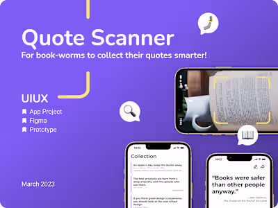 APP Design: Quote Scanner