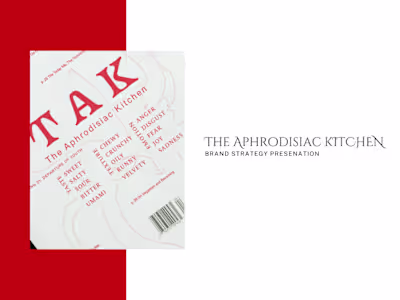 Brand Strategy: The Aphrodisiac Kitchen