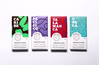 Brand Identity and Label Design for Baby Sloth Cacao