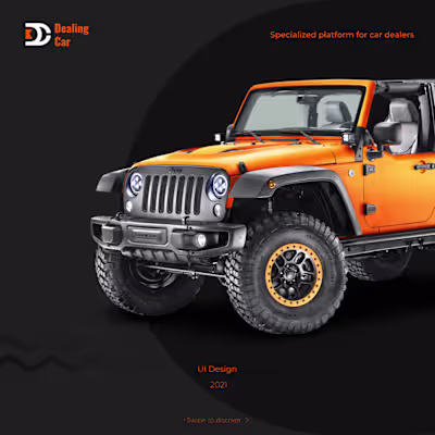 Dealing Car | App/Web UI Design
