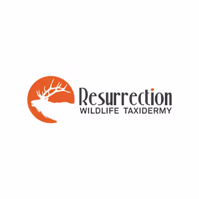 Resurrection Wildlife Taxidermy | Logo Design