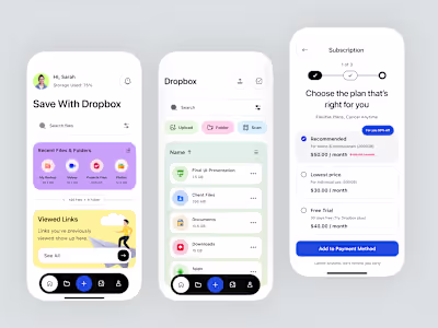 Data Storage & Sharing App